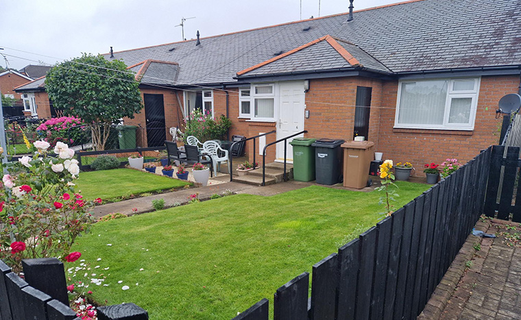 photo of work carried out for Bernicia Homes