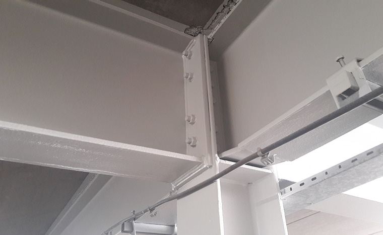 photo of work carried out for Glasgow Royal Infirmary carpark