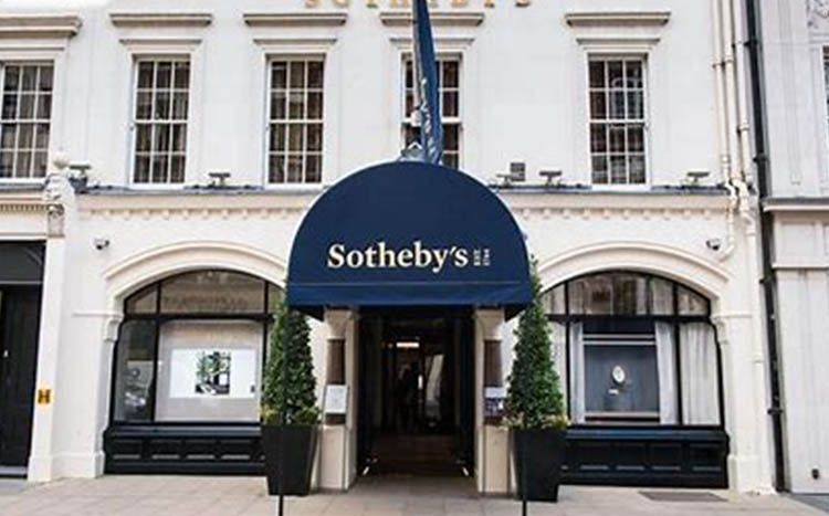 photo of work carried out for sothebys of london